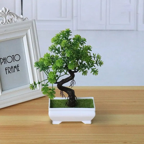 Garden Arrangement Ornaments Plastic Plants