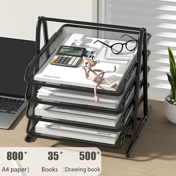 3 Tier Mesh Desk Organizers