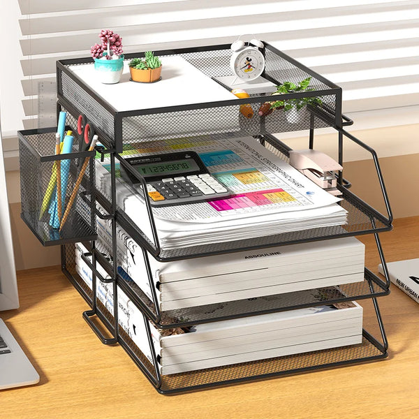Office A4 Paper Desk Organizer Document File